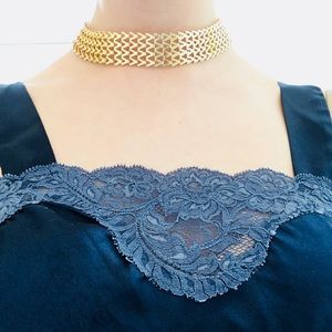 ~ Gold Choker Necklace ~